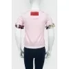Baby T -shirt with a floral print with tag