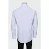 Men's blue checkered shirt