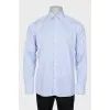 Men's striped shirt in light blue