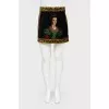 Children's skirt with portraits with tag