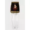 Children's skirt with portraits with tag