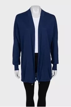 Blue cashmere cardigan
