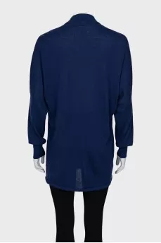 Blue cashmere cardigan