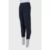 Men's cropped trousers with drawstrings