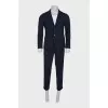 Men's suit with cropped trousers