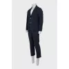 Men's suit with cropped trousers