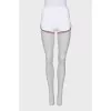 Shorts with contrasting trim