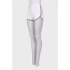 Shorts with contrasting trim
