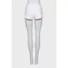 Shorts with contrasting trim