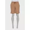 Men's shorts with a patch on the pocket