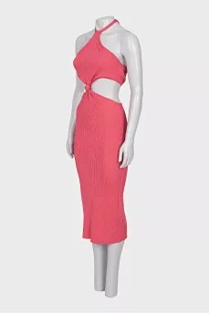 Open back tie dress