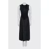 Black fringed dress