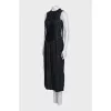 Black fringed dress