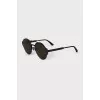 Sunglasses with textured frames