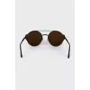 Sunglasses with textured frames