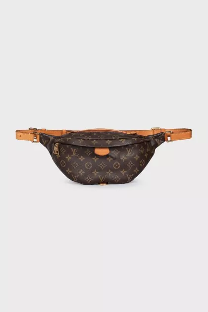 Кожаная поясная сумка Bumbag