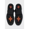 Insulated silver boots