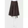 Skirt with ornaments