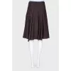 Skirt with ornaments