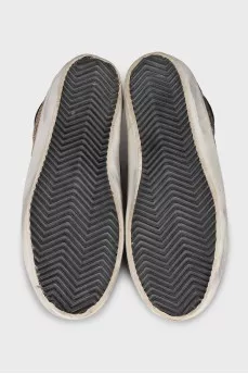 Gold Super-Star sneakers