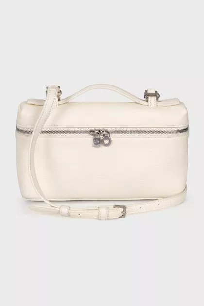 Extra Pocket Leather Crossbody Bag