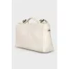 Extra Pocket Leather Crossbody Bag