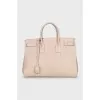 Leather Sac De Jour Tote