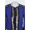 Purple jacket with sequins