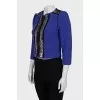 Purple jacket with sequins