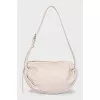 White leather bag