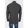 Men's shirt with padded collar