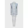 Striped wool suit