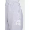 Grey sports tapered trousers