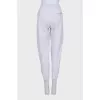 Grey sports tapered trousers
