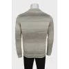 Men's green pullover