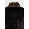 Short sable fur coat