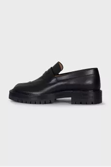 Tabi leather loafers