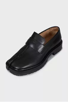 Tabi leather loafers