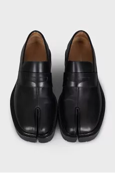 Tabi leather loafers