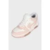 Out of Office leather sneakers