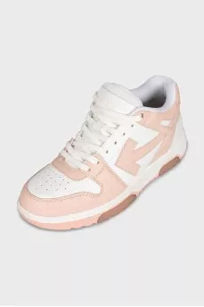 Out of Office leather sneakers