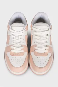 Out of Office leather sneakers