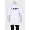 Men's oversized T-shirt