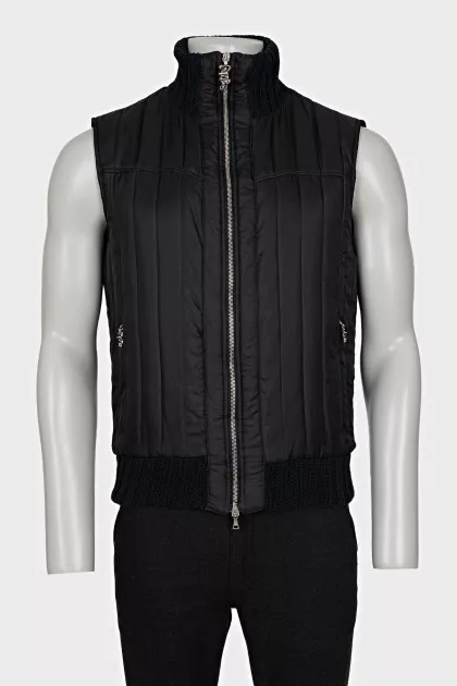 Men's quilted vest