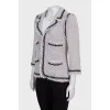 Fitted jacket with pockets