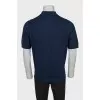 Men's polo shirt with a zipper