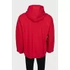 Men's oversized hoodie with print