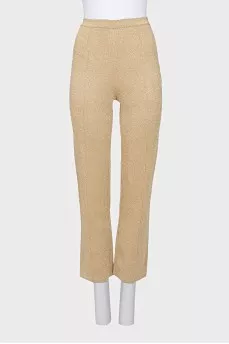 Golden suit with trousers