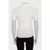 White slim-fit t-shirt