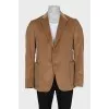 Men's brown corduroy jacket